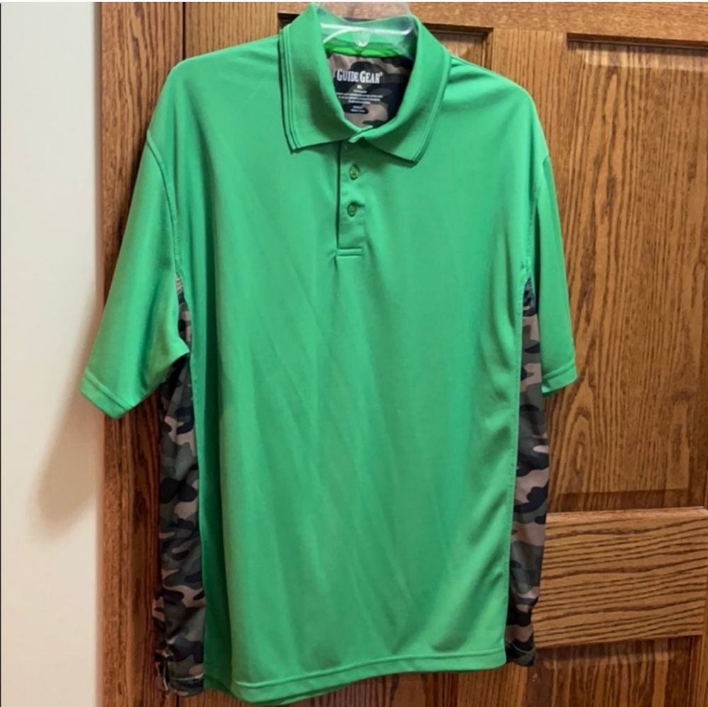 Camo polo XL guide gear